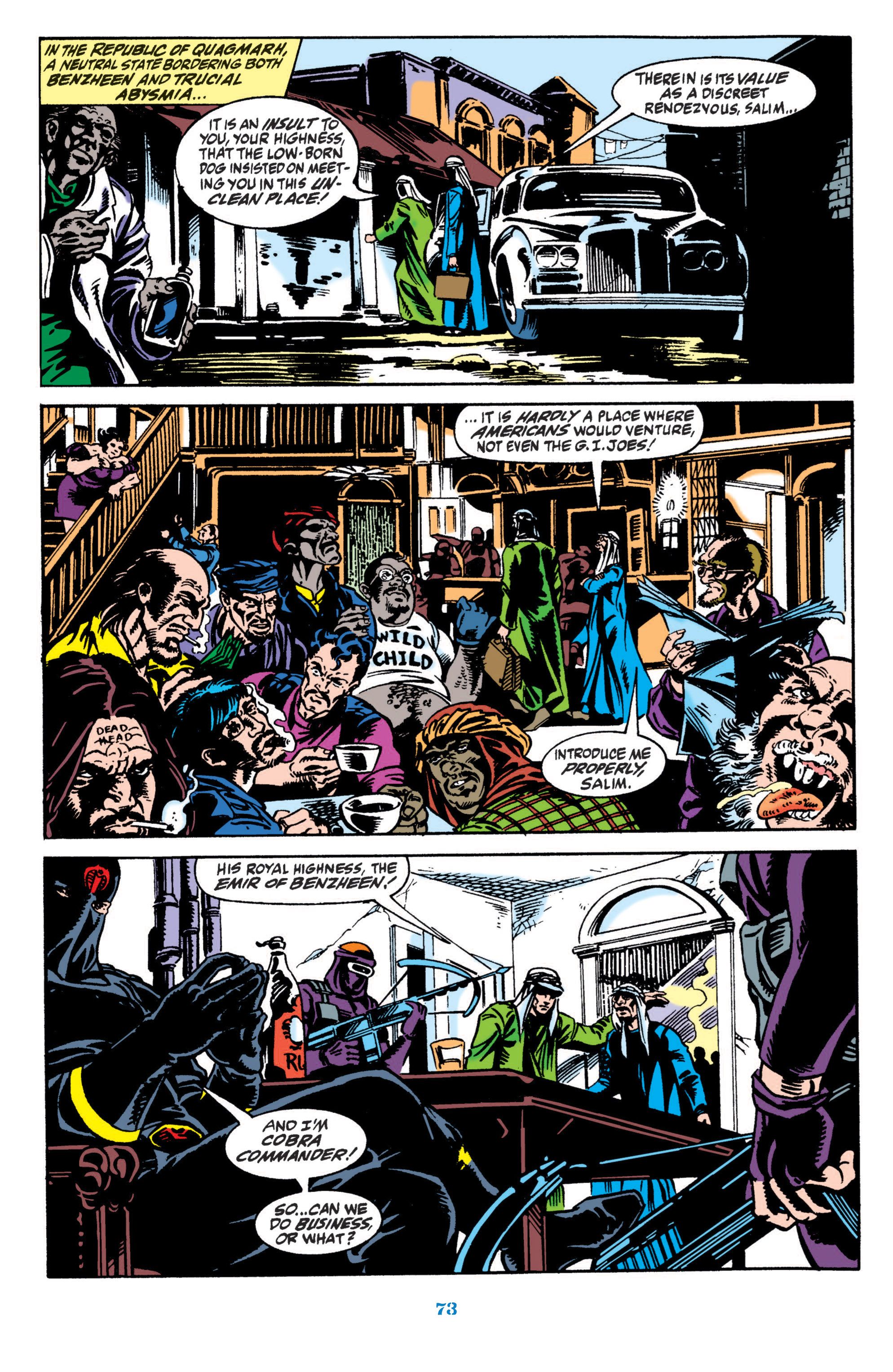 Read online Classic G.I. Joe comic -  Issue # TPB 12 (Part 1) - 73
