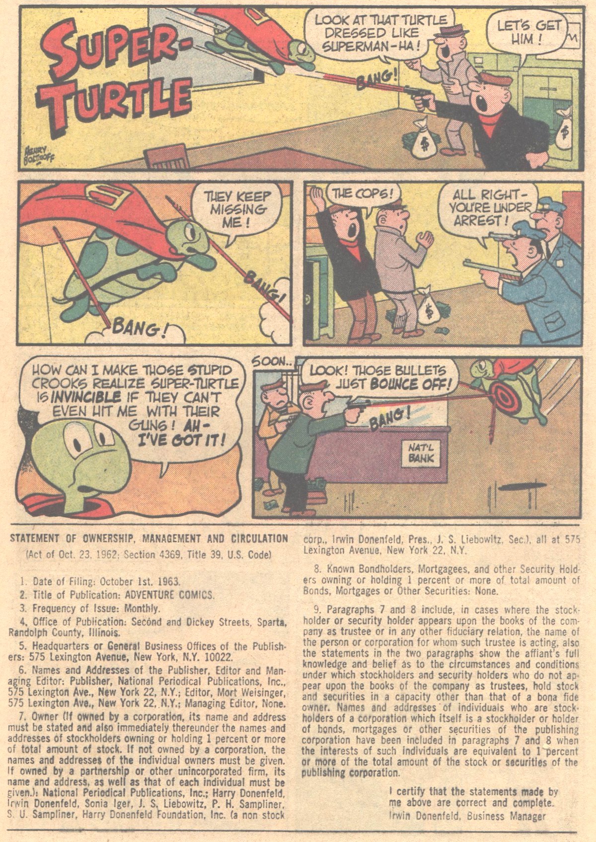 Read online Adventure Comics (1938) comic -  Issue #317 - 12