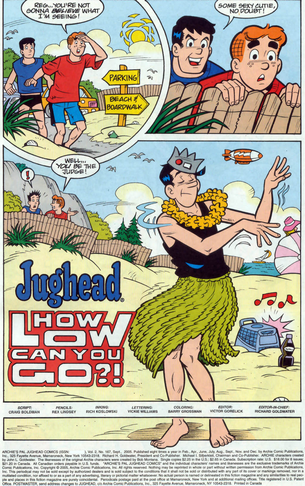 Read online Archie's Pal Jughead Comics comic -  Issue #167 - 2