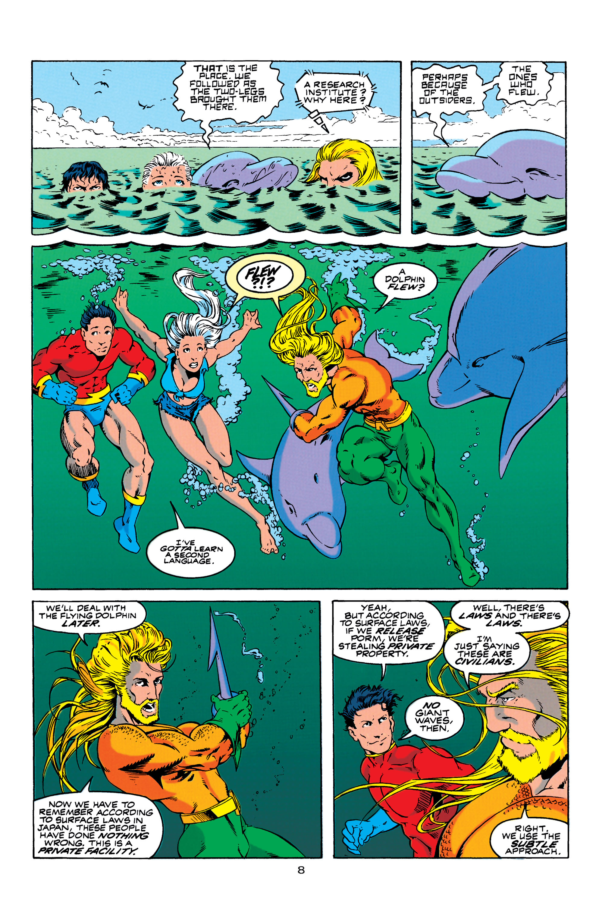 Read online Aquaman (1994) comic -  Issue #4 - 9
