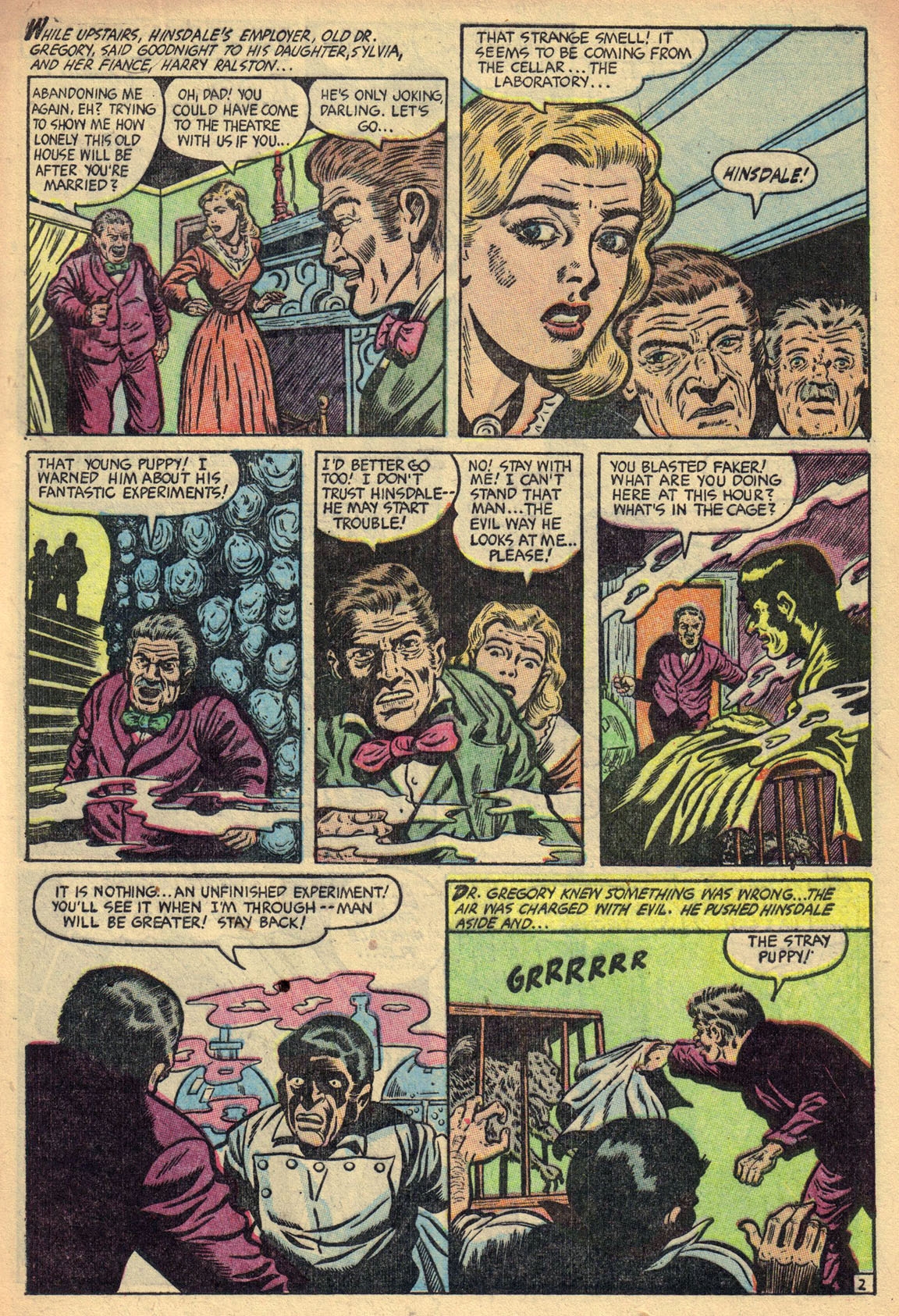 Read online Monster (1953) comic -  Issue #1 - 5