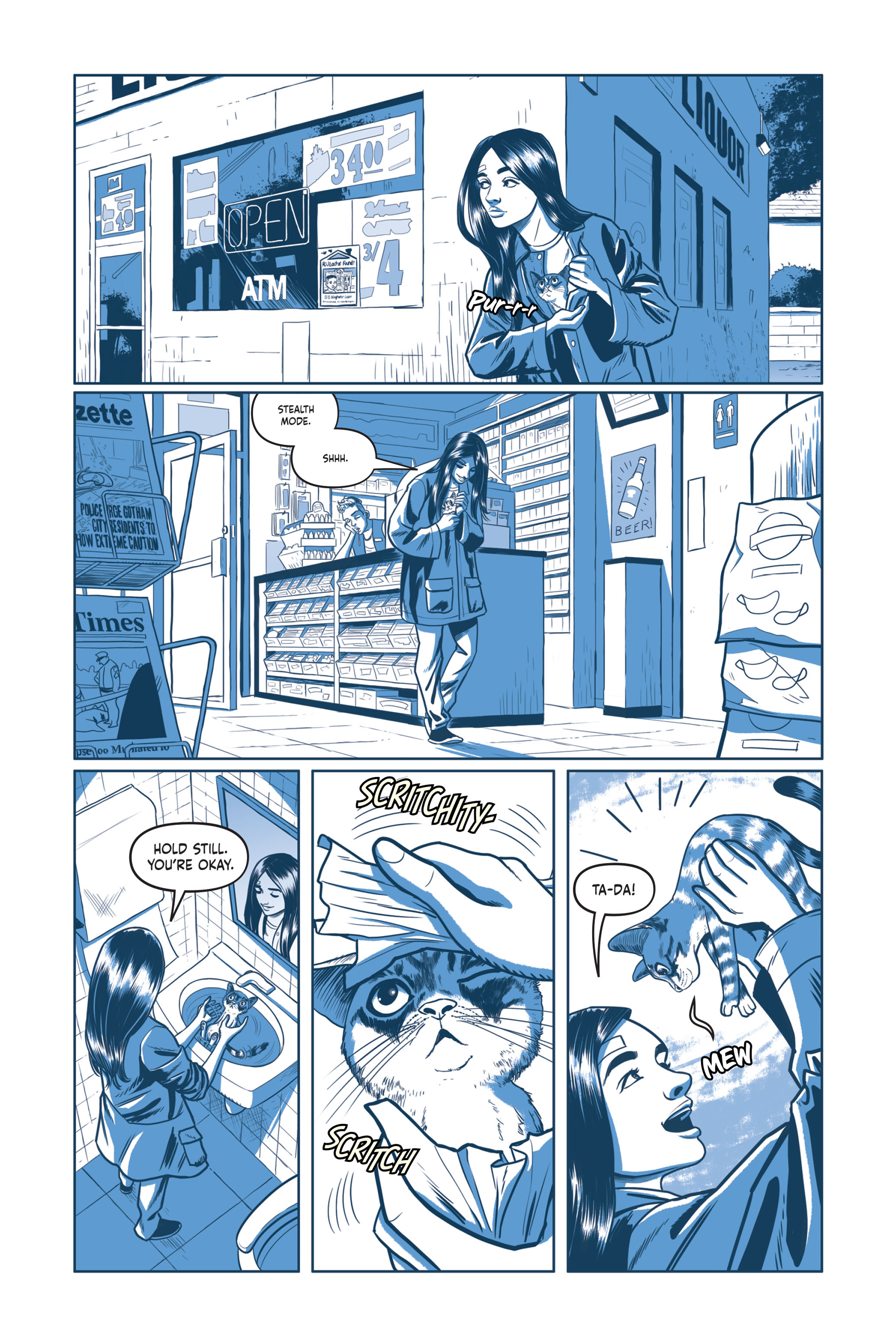 Read online Under the Moon: A Catwoman Tale comic -  Issue # TPB (Part 1) - 48