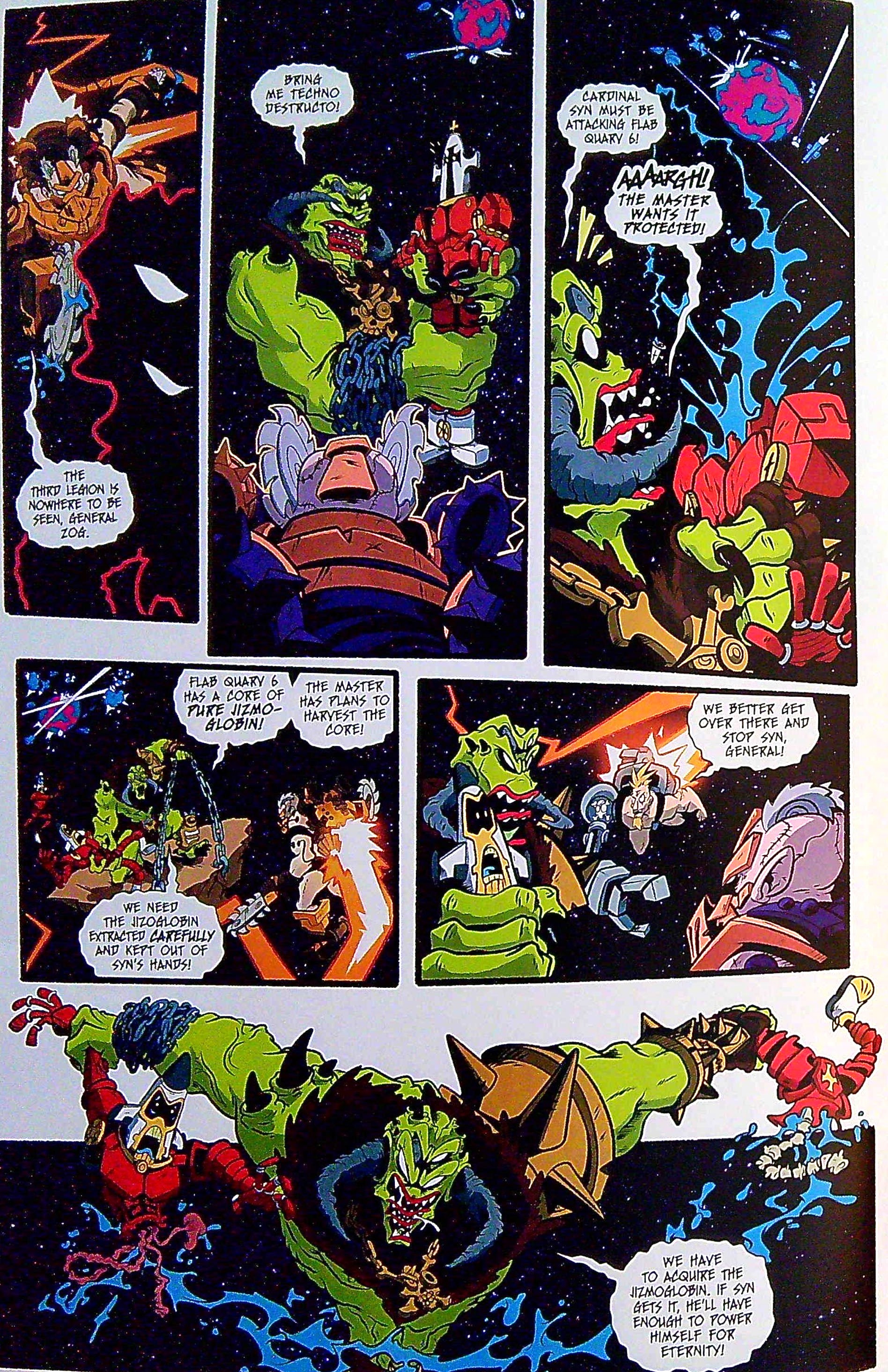 Read online GWAR: The Enormogantic Fail comic -  Issue # TPB - 8