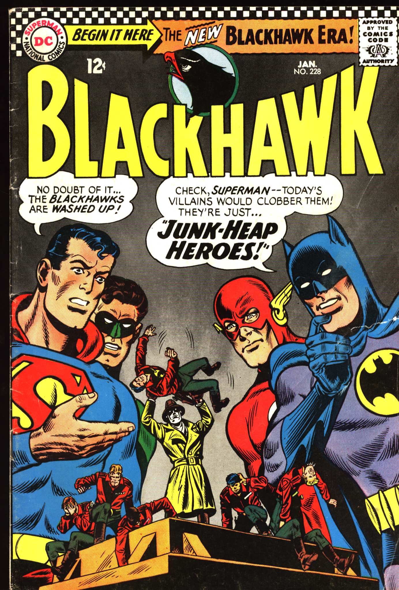 Read online Blackhawk (1957) comic -  Issue #228 - 1