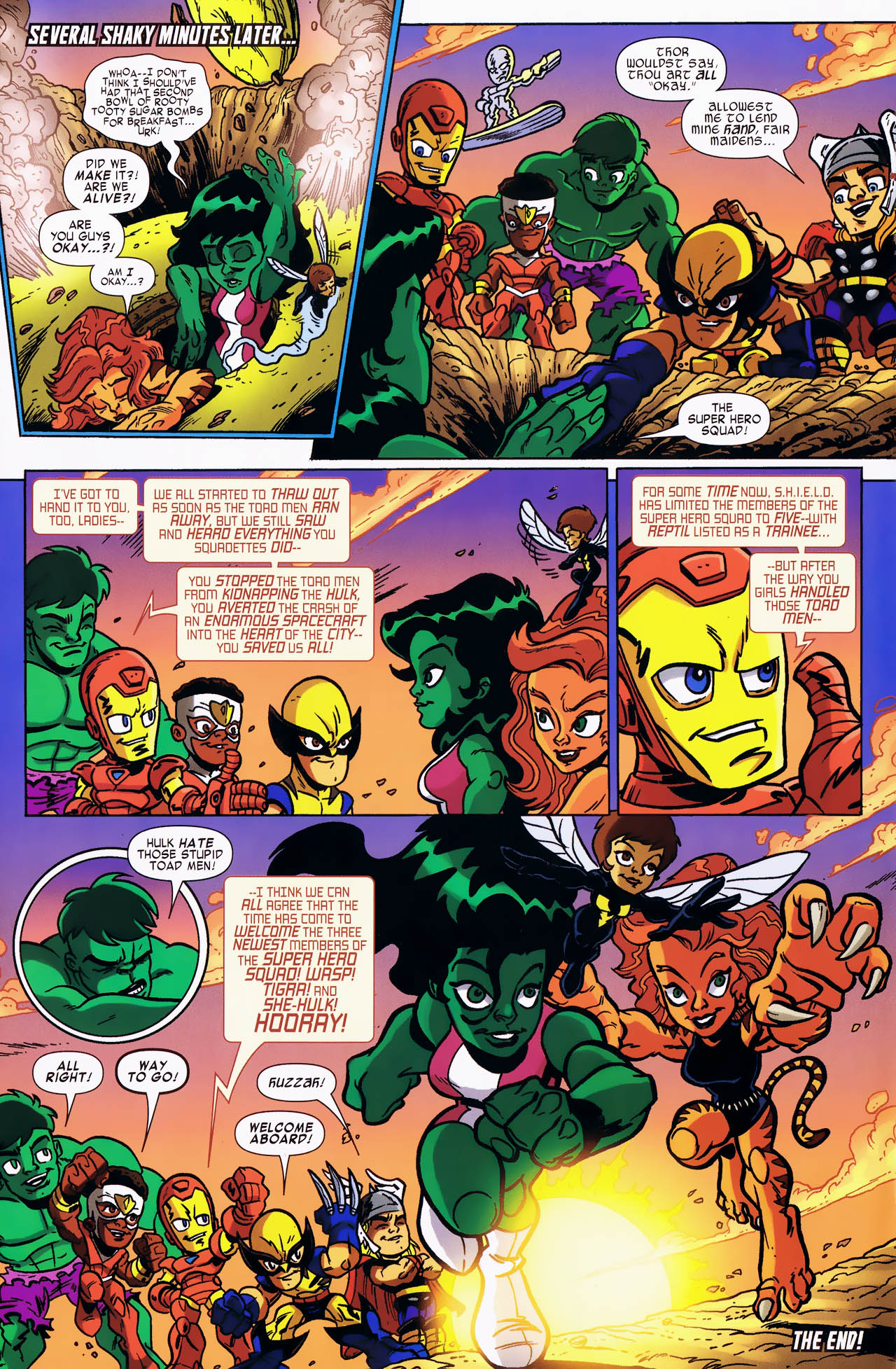 Read online Super Hero Squad comic -  Issue #11 - 16
