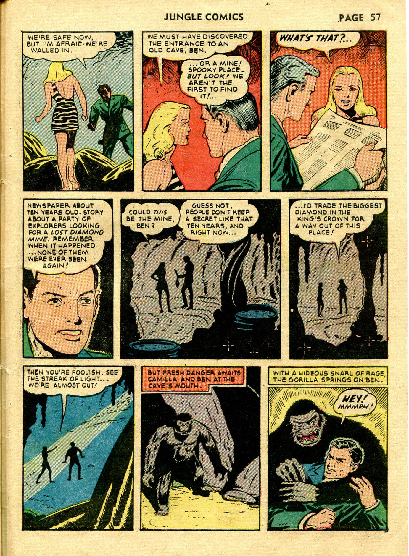 Read online Jungle Comics comic -  Issue #28 - 60