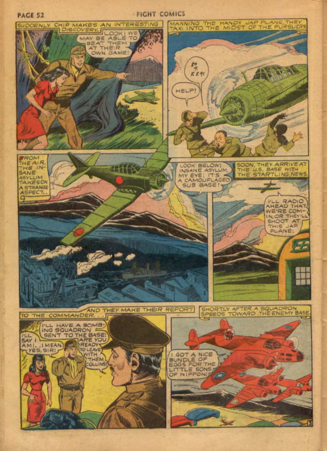 Read online Fight Comics comic -  Issue #19 - 54