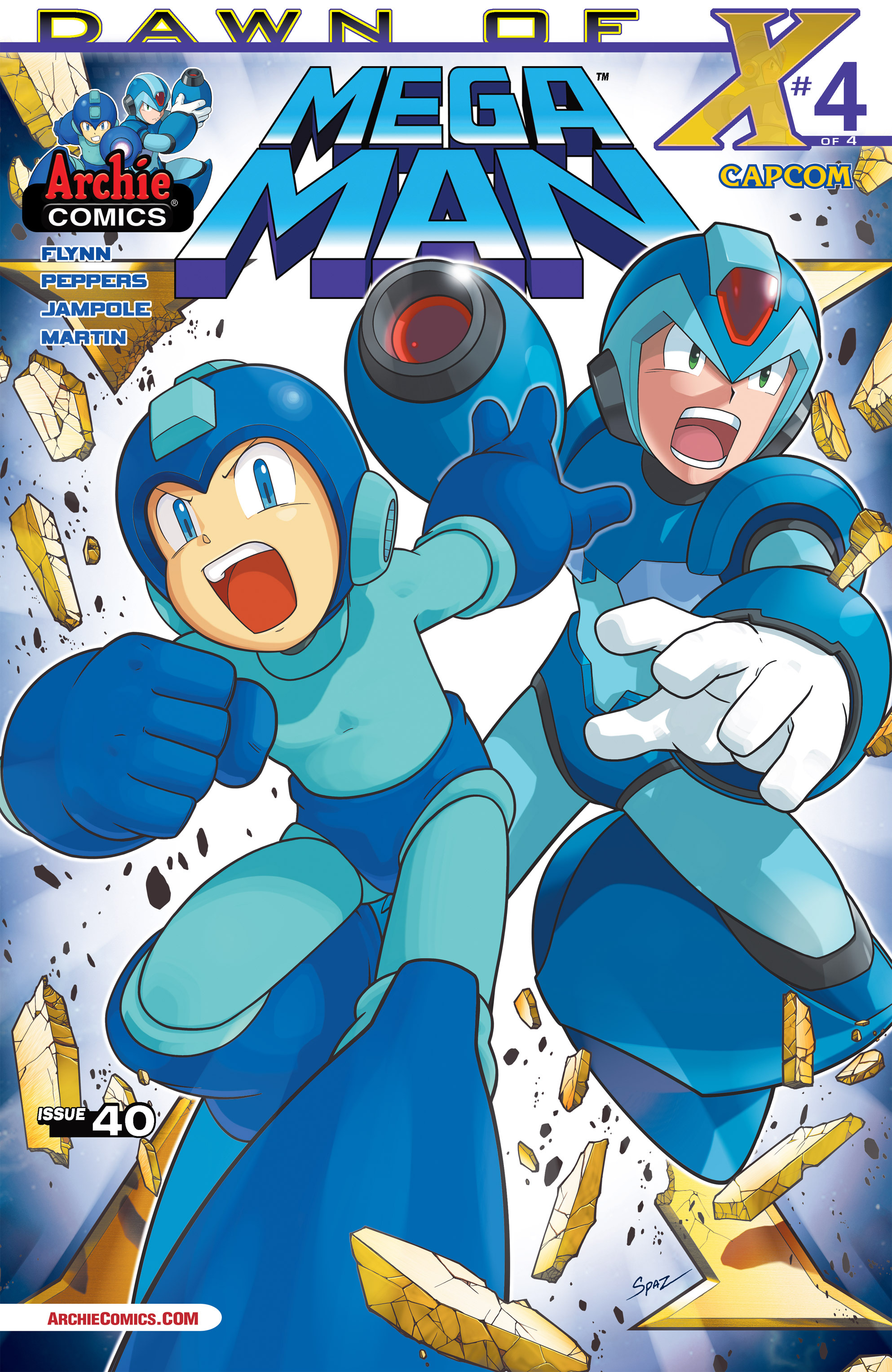 Read online Mega Man comic -  Issue #40 - 1