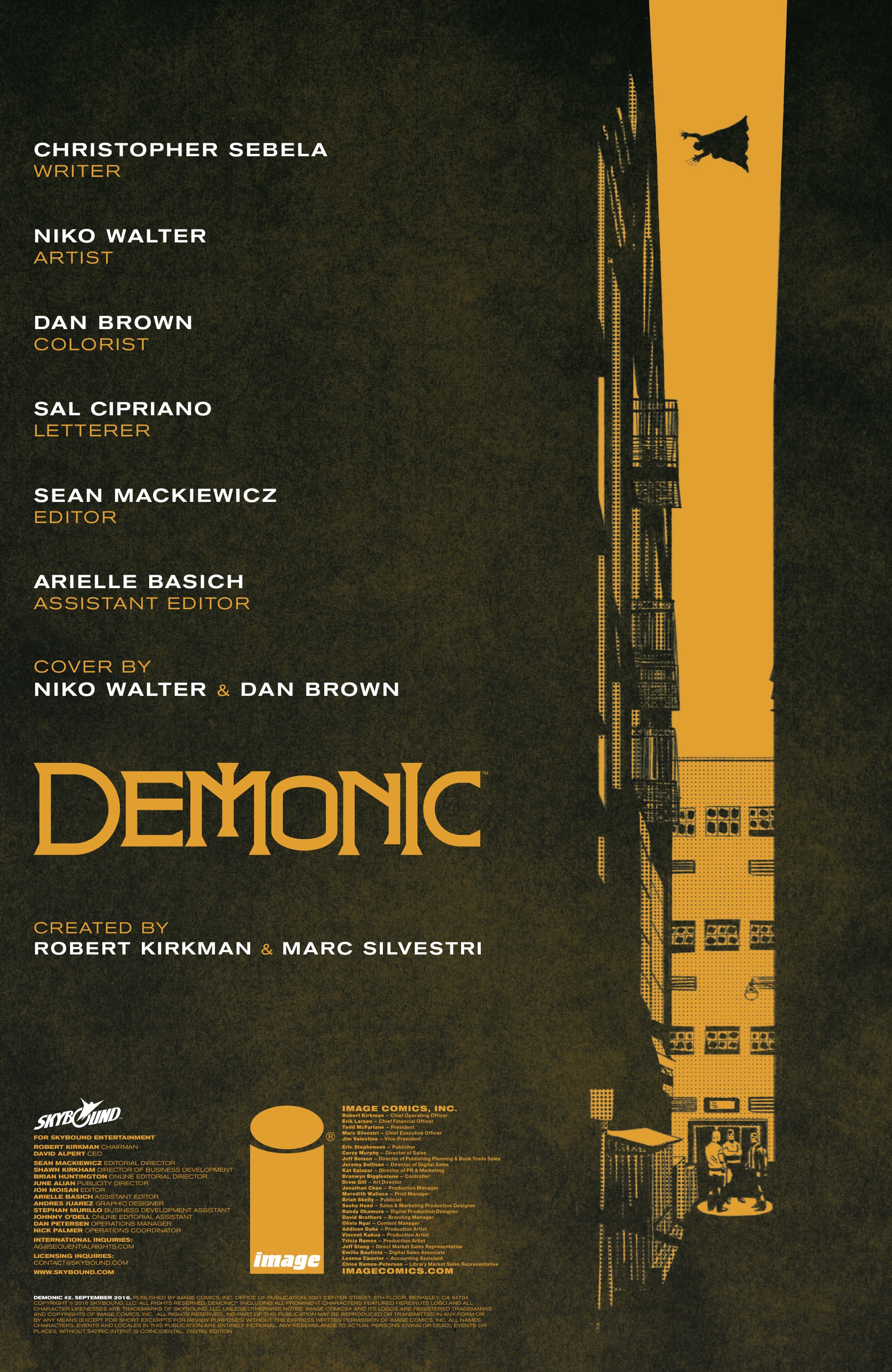 Read online Demonic comic -  Issue #2 - 2