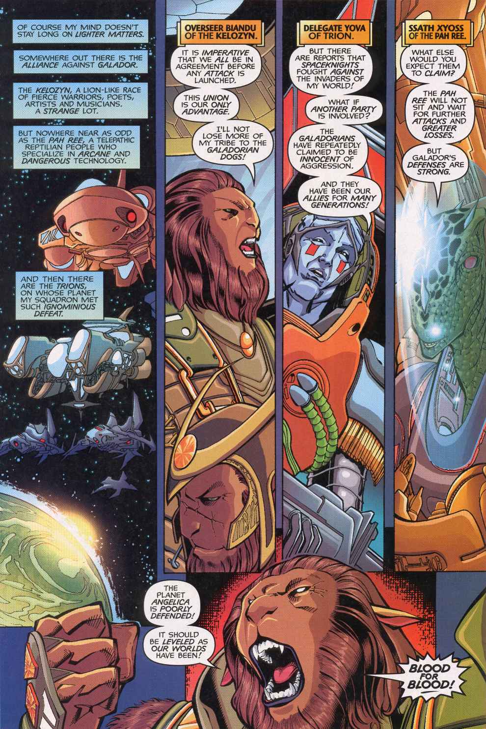 Read online Spaceknights (2000) comic -  Issue #4 - 8