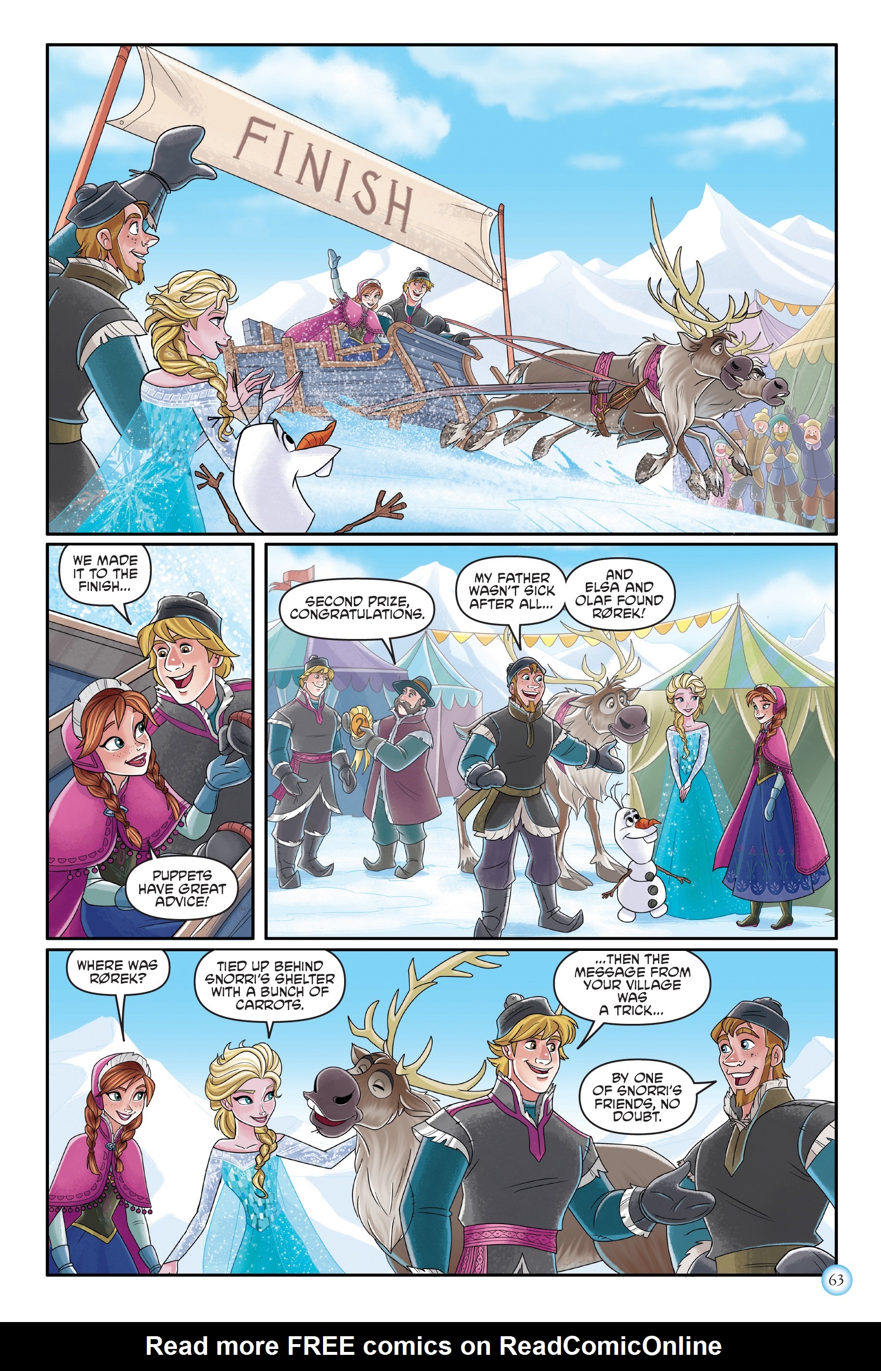 Read online Frozen Adventures: Flurries of Fun comic -  Issue # TPB (Part 1) - 63