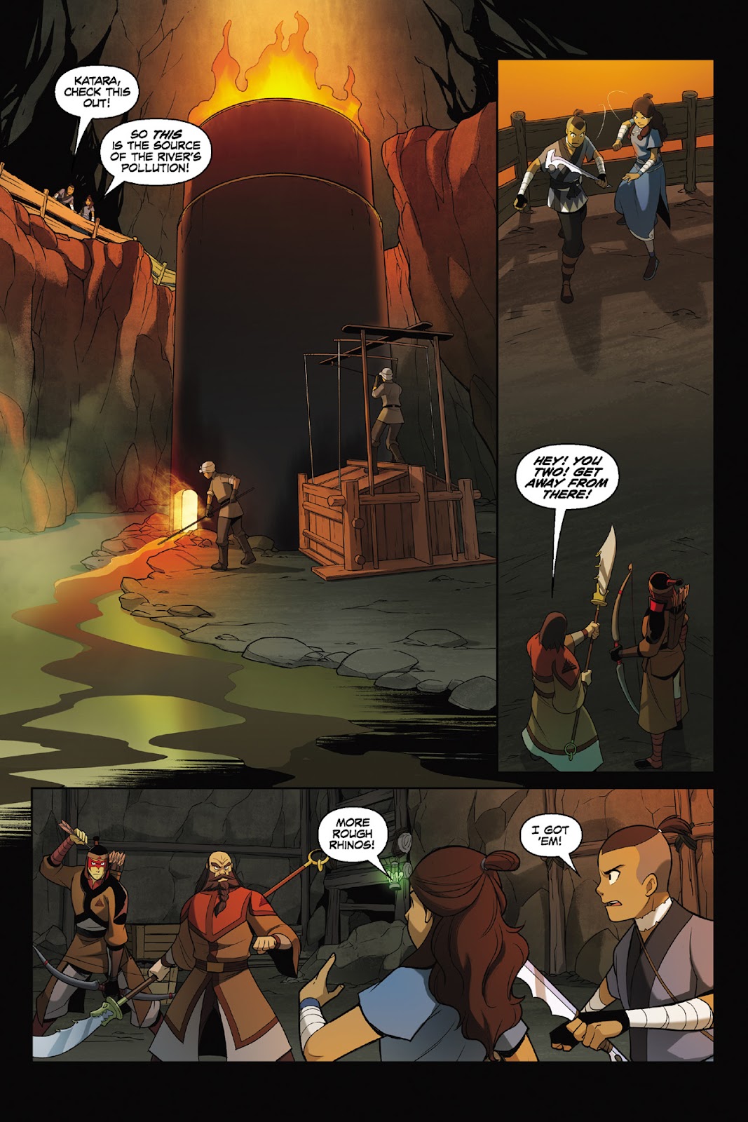 Nickelodeon Avatar: The Last Airbender - The Rift issue Part 2 - Page 46