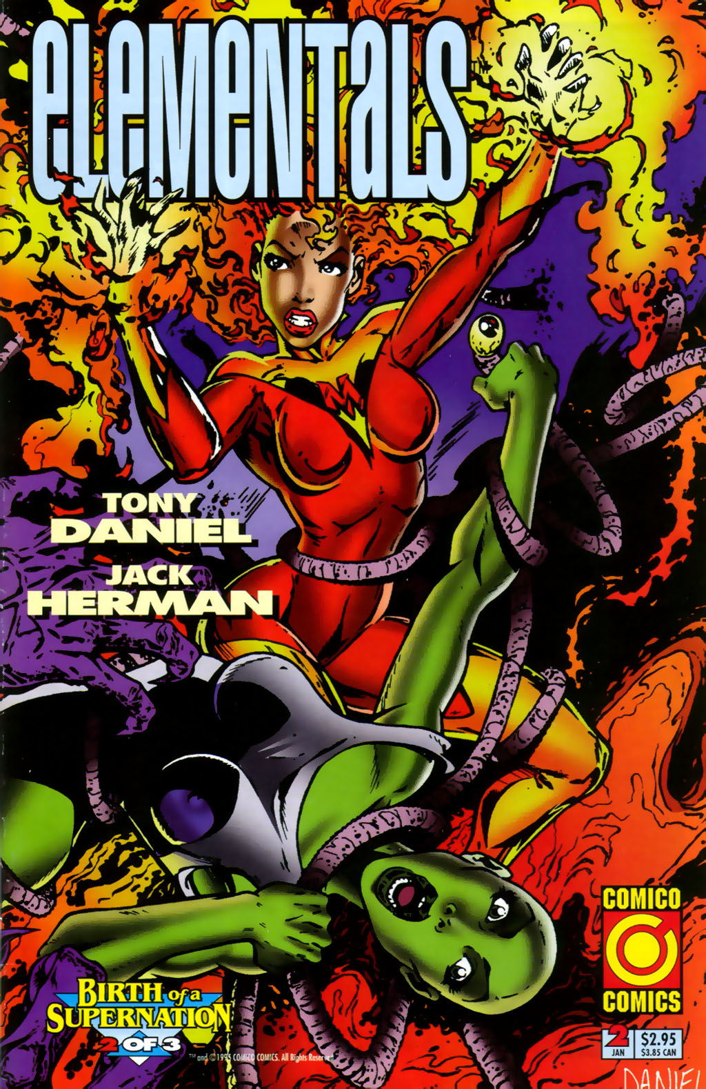 Read online Elementals (1995) comic -  Issue #2 - 1