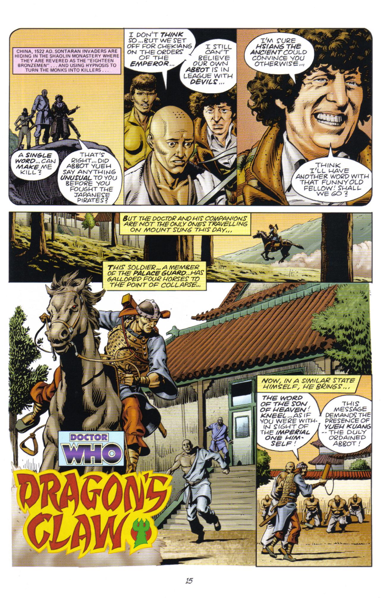 Read online Doctor Who Classics comic -  Issue #9 - 17