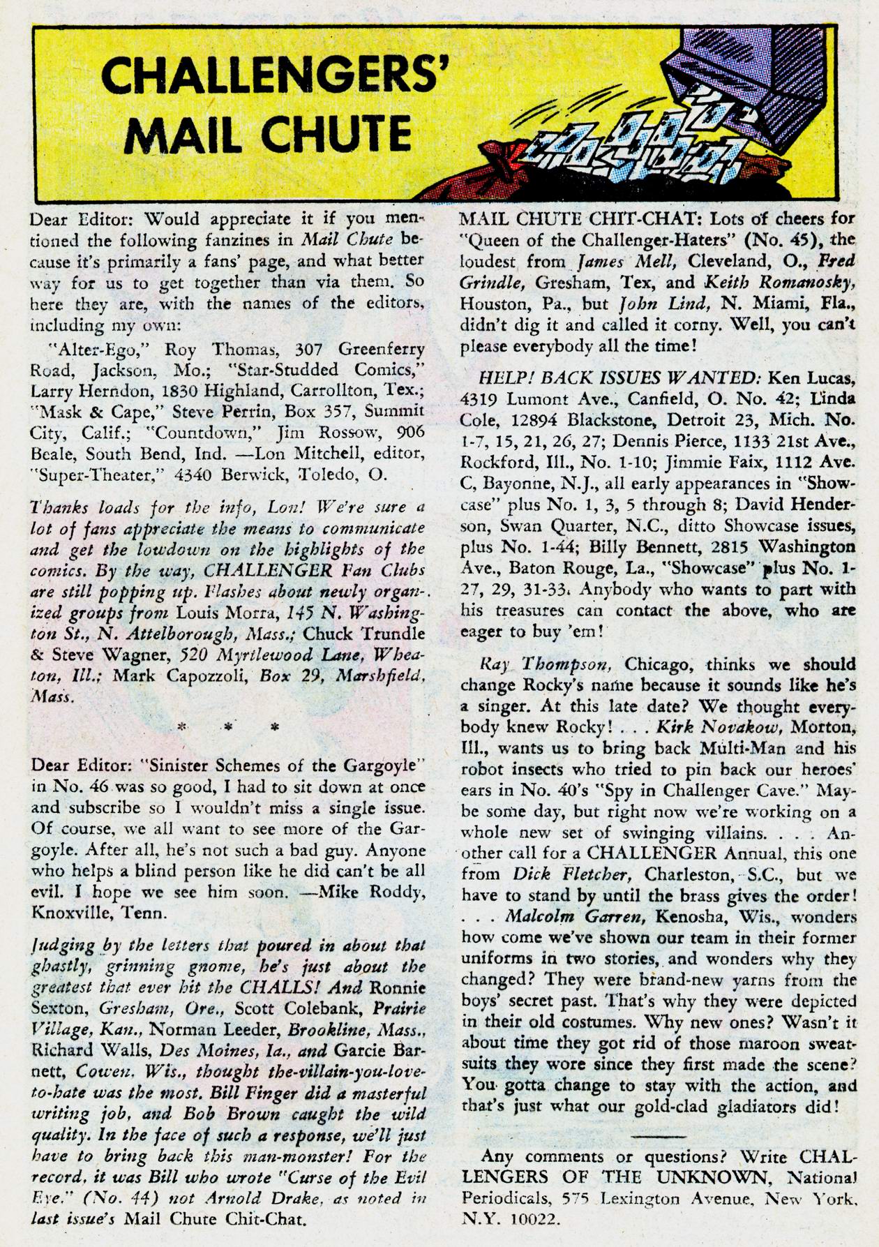 Read online Challengers of the Unknown (1958) comic -  Issue #48 - 11