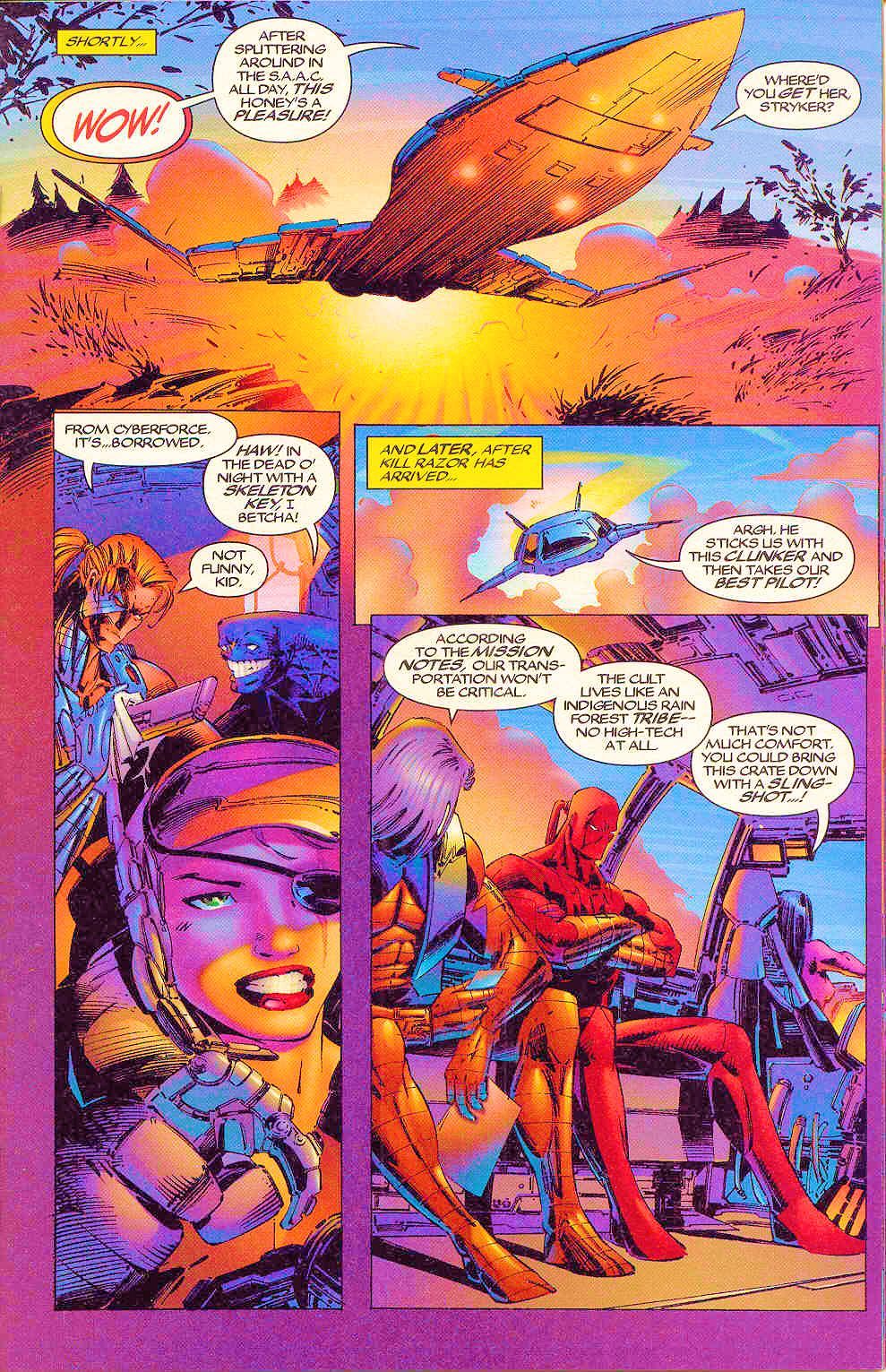 Read online Codename: Strykeforce comic -  Issue #10 - 16