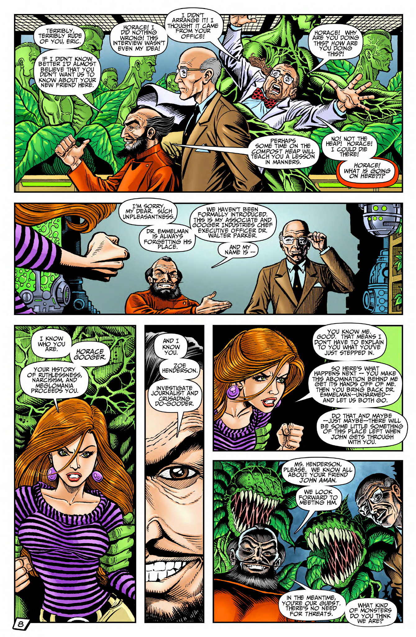 Read online John Aman Amazing Man comic -  Issue #1 - 10