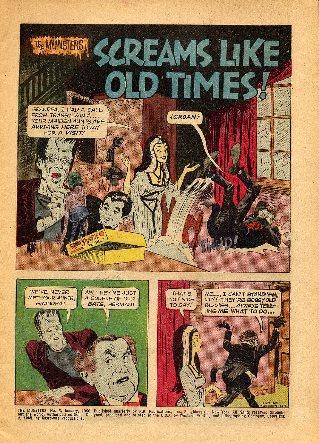 Read online The Munsters comic -  Issue #5 - 3