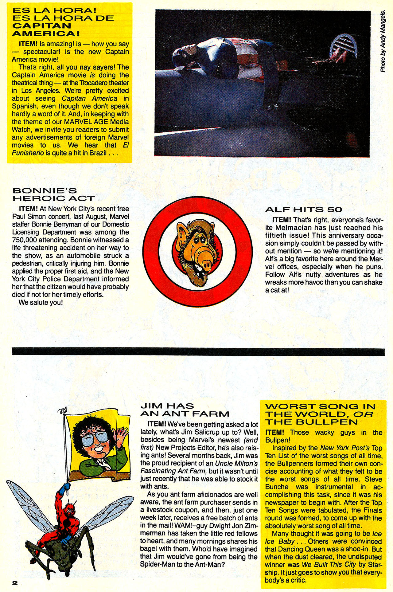 Read online Marvel Age comic -  Issue #107 - 4