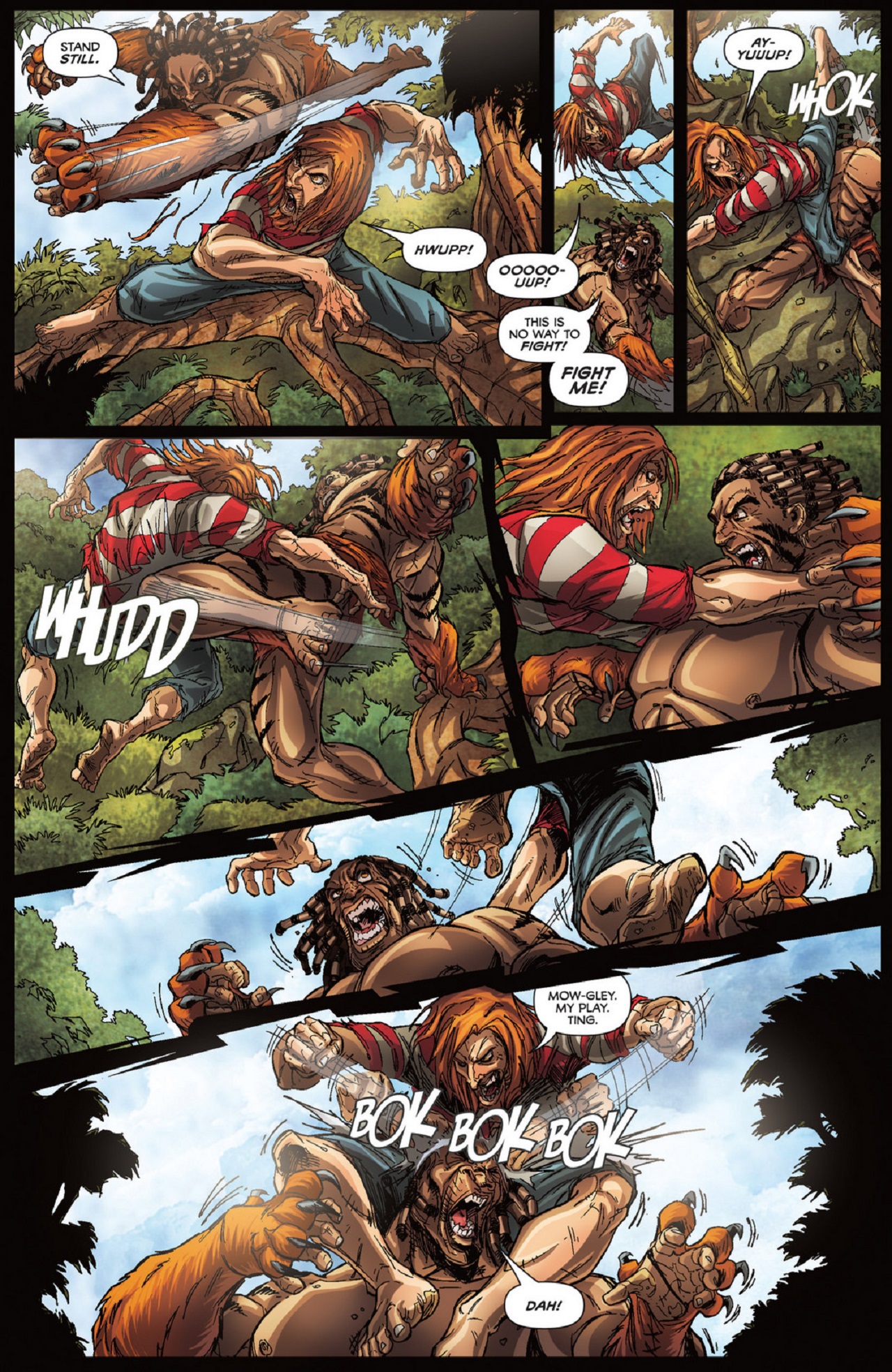 Read online Grimm Fairy Tales presents The Jungle Book: Last of the Species comic -  Issue #2 - 9