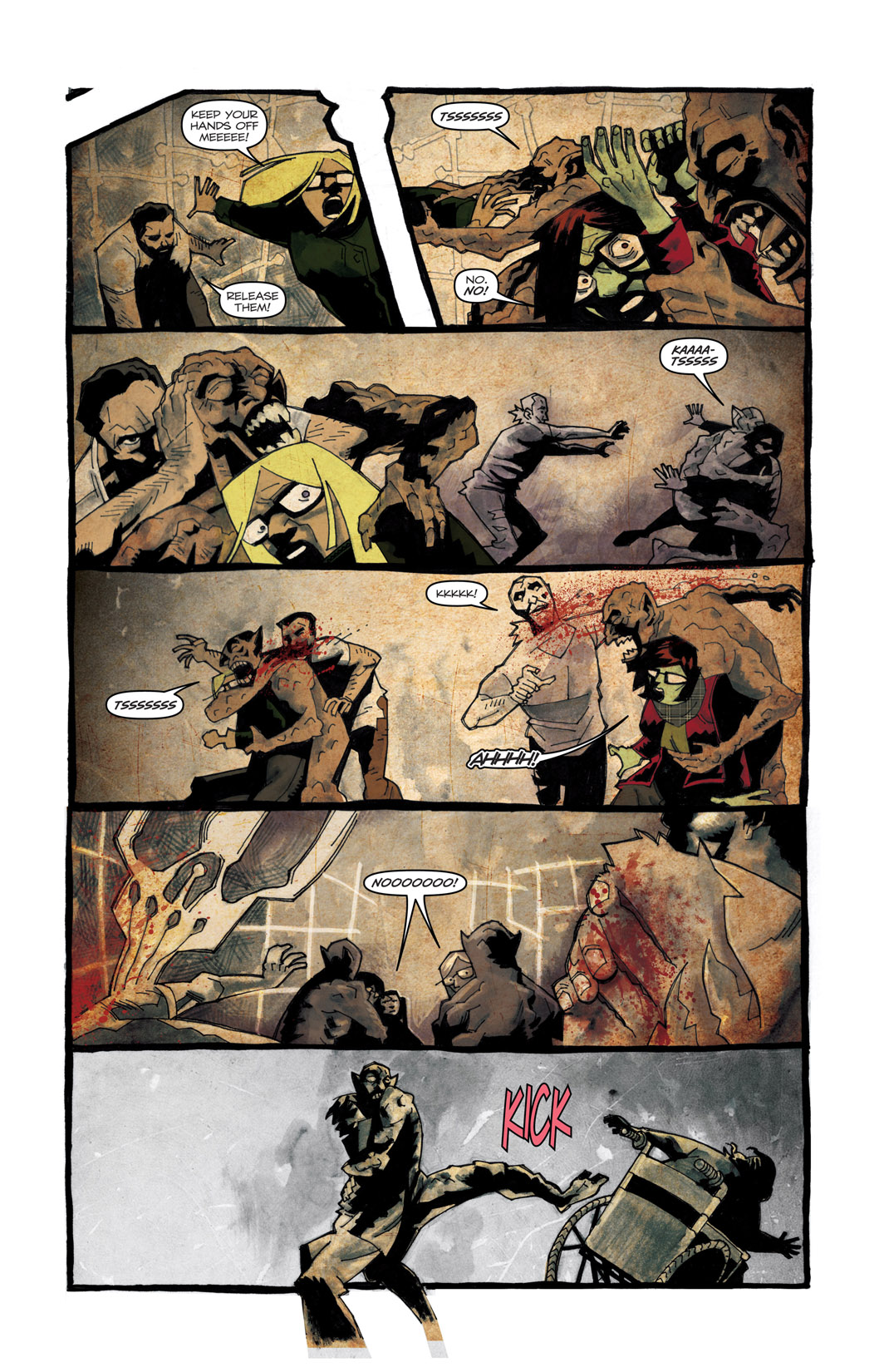 Read online Zombies vs Robots: Undercity comic -  Issue #3 - 13