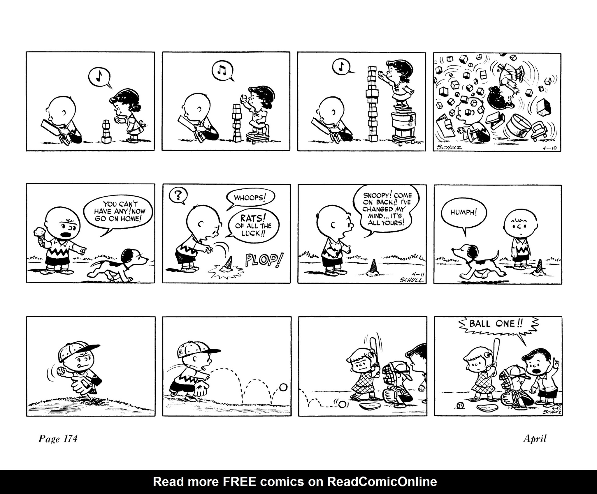 Read online The Complete Peanuts comic -  Issue # TPB 1 - 186