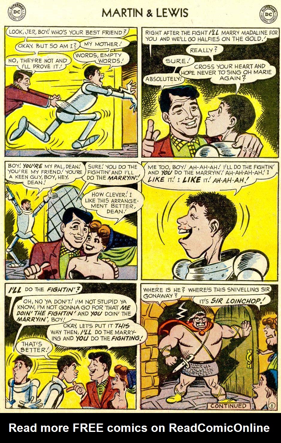 Read online The Adventures of Dean Martin and Jerry Lewis comic -  Issue #2 - 10