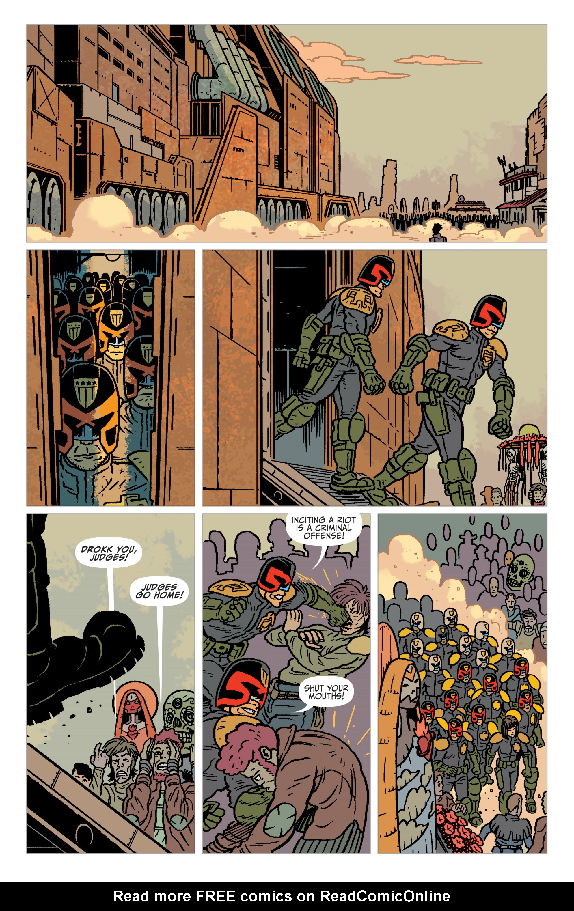 Read online Judge Dredd: The Blessed Earth comic -  Issue #2 - 15