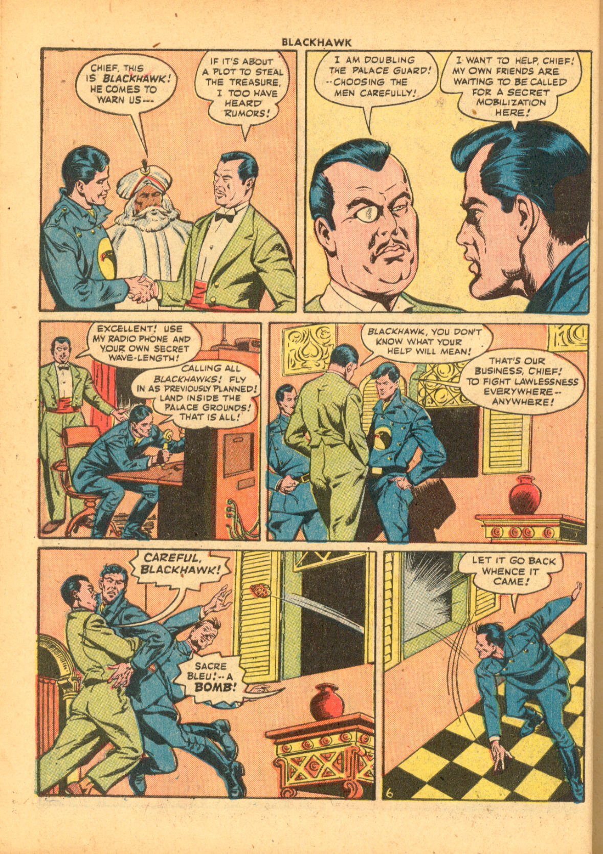 Read online Blackhawk (1957) comic -  Issue #10 - 8