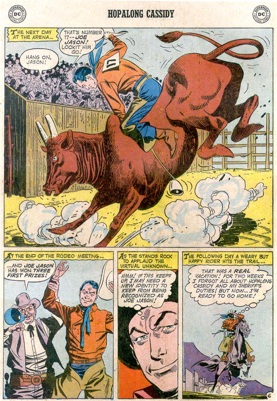 Read online Hopalong Cassidy comic -  Issue #134 - 8