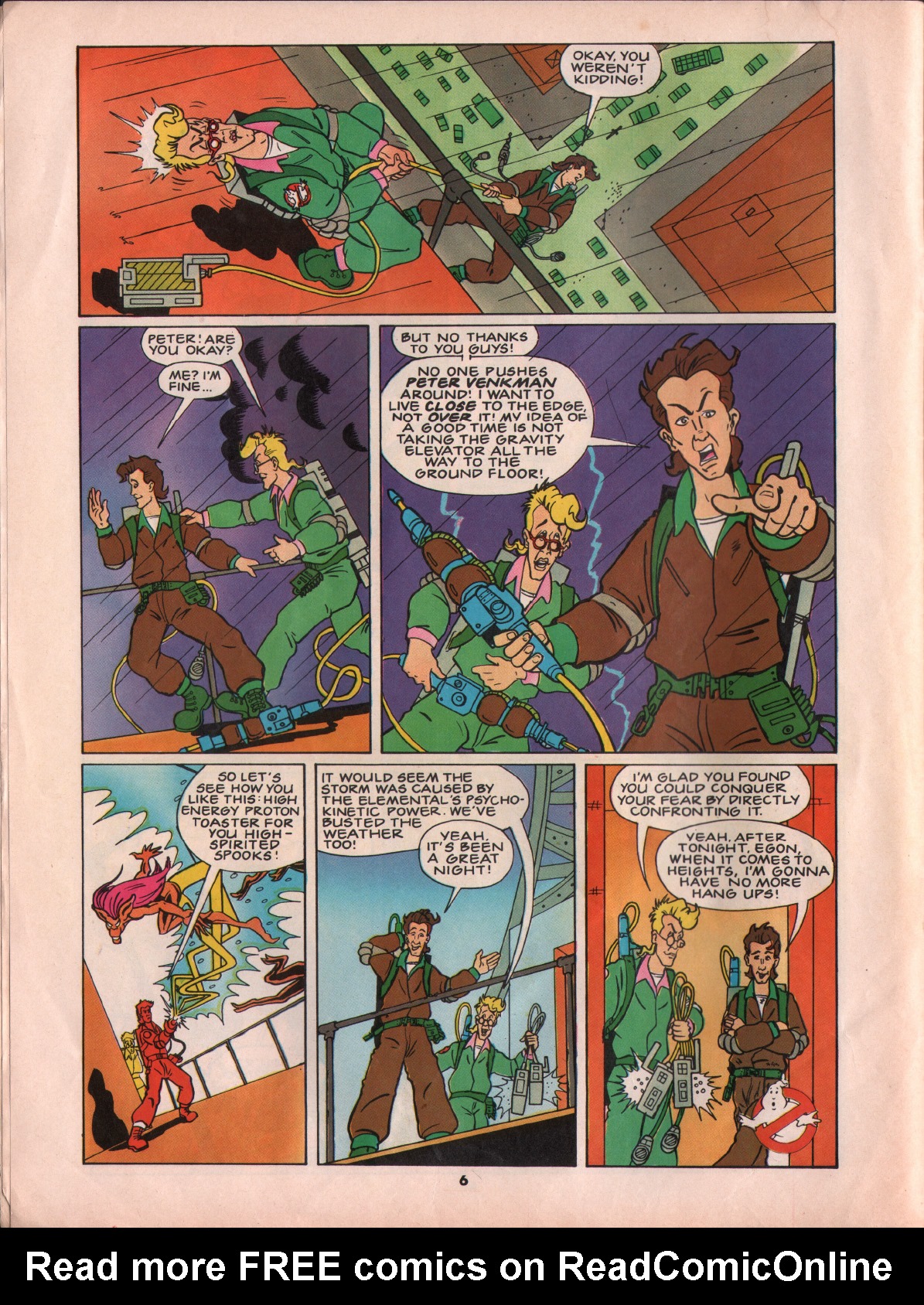 Read online The Real Ghostbusters comic -  Issue #8 - 6