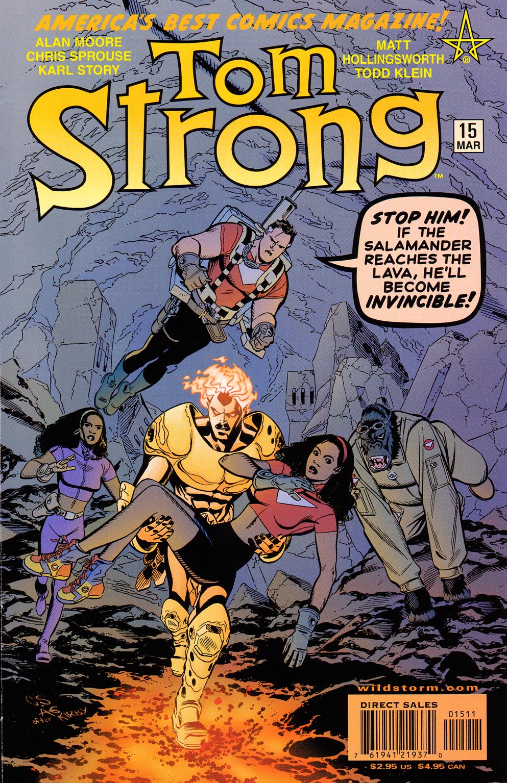 Read online Tom Strong comic -  Issue #15 - 1