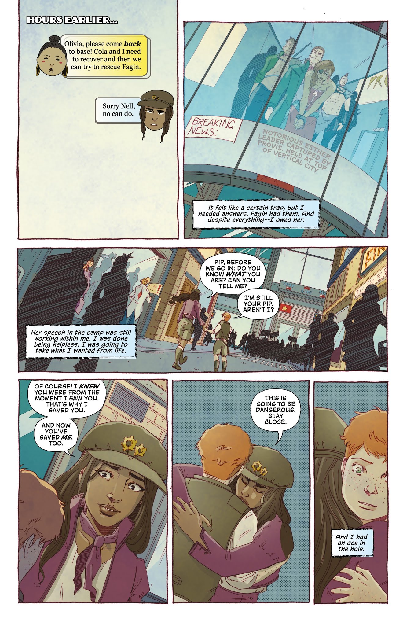 Read online Olivia Twist comic -  Issue #4 - 4