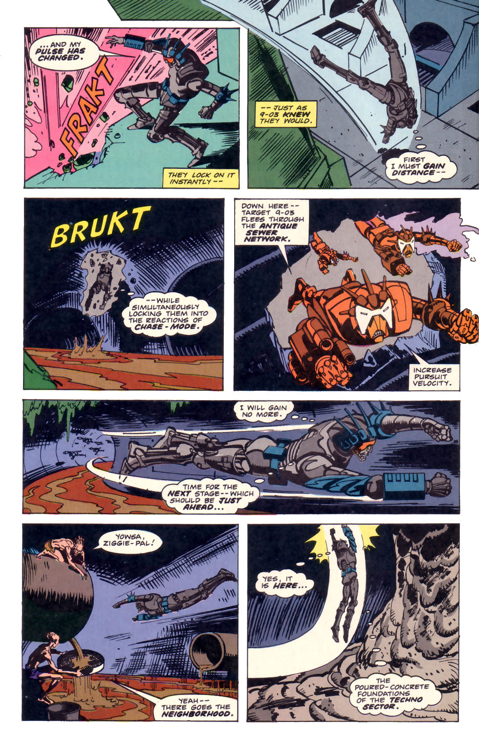 Read online Electric Warrior comic -  Issue #3 - 14