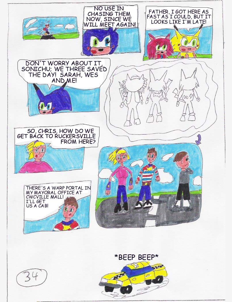 Read online Sonichu comic -  Issue #2 - 36