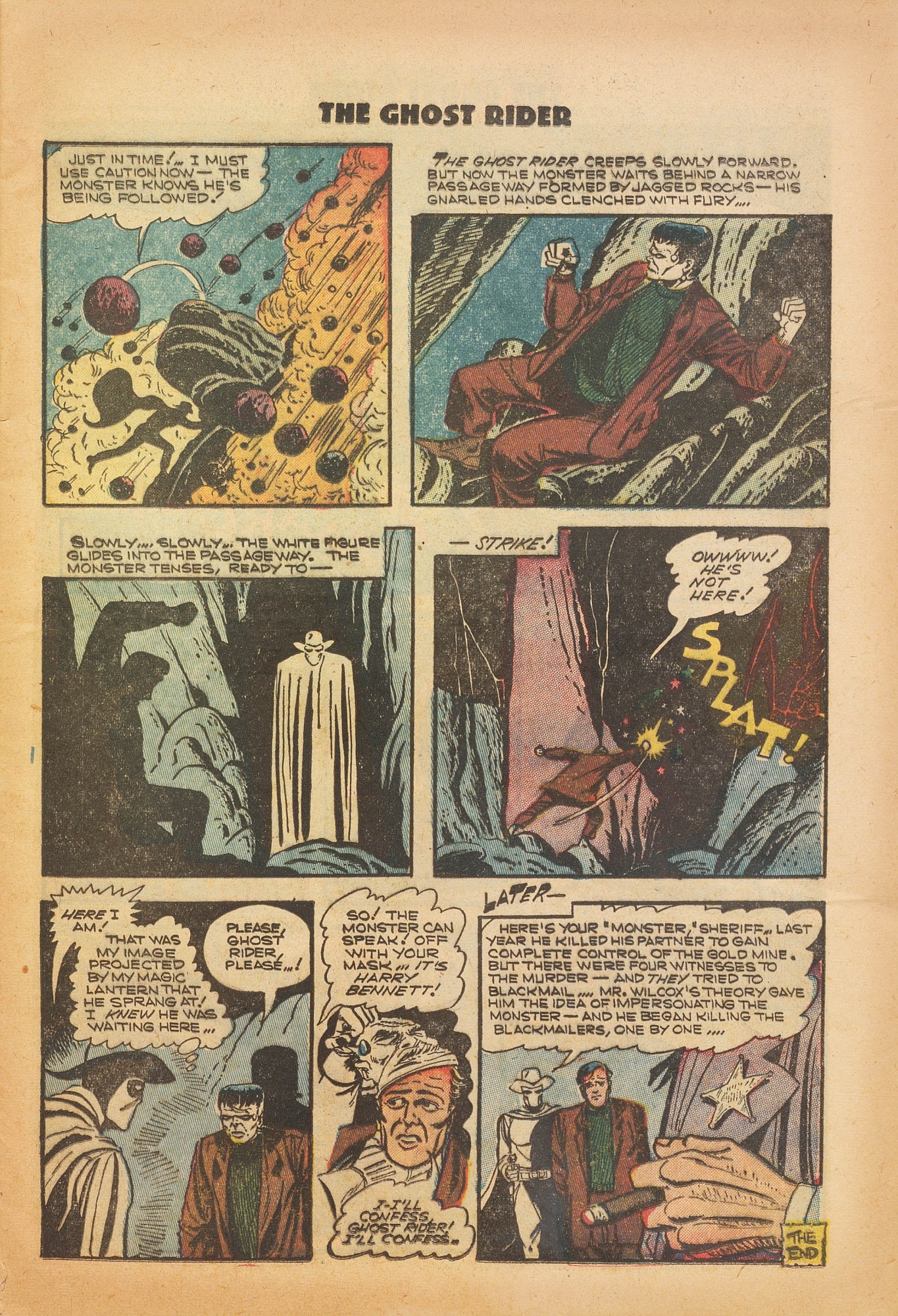 Read online The Ghost Rider (1950) comic -  Issue #10 - 9