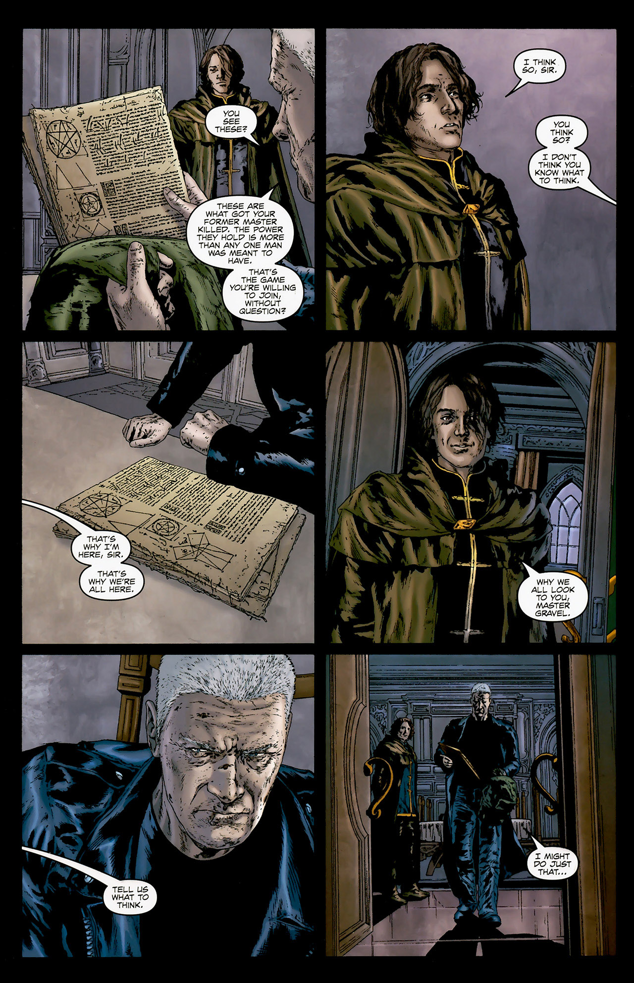 Read online Gravel comic -  Issue #7 - 11