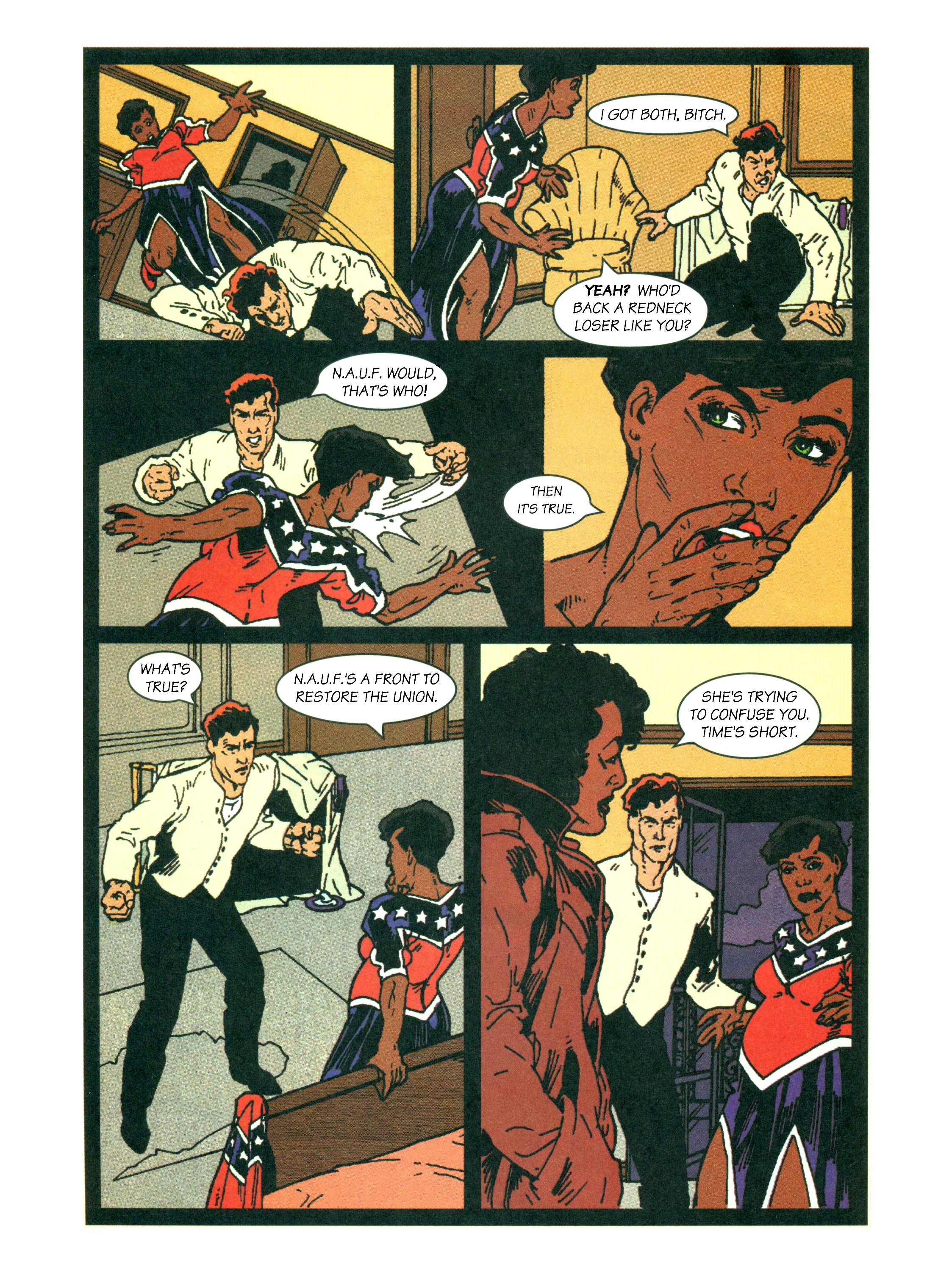 Read online Captain Confederacy (1991) comic -  Issue #4 - 10