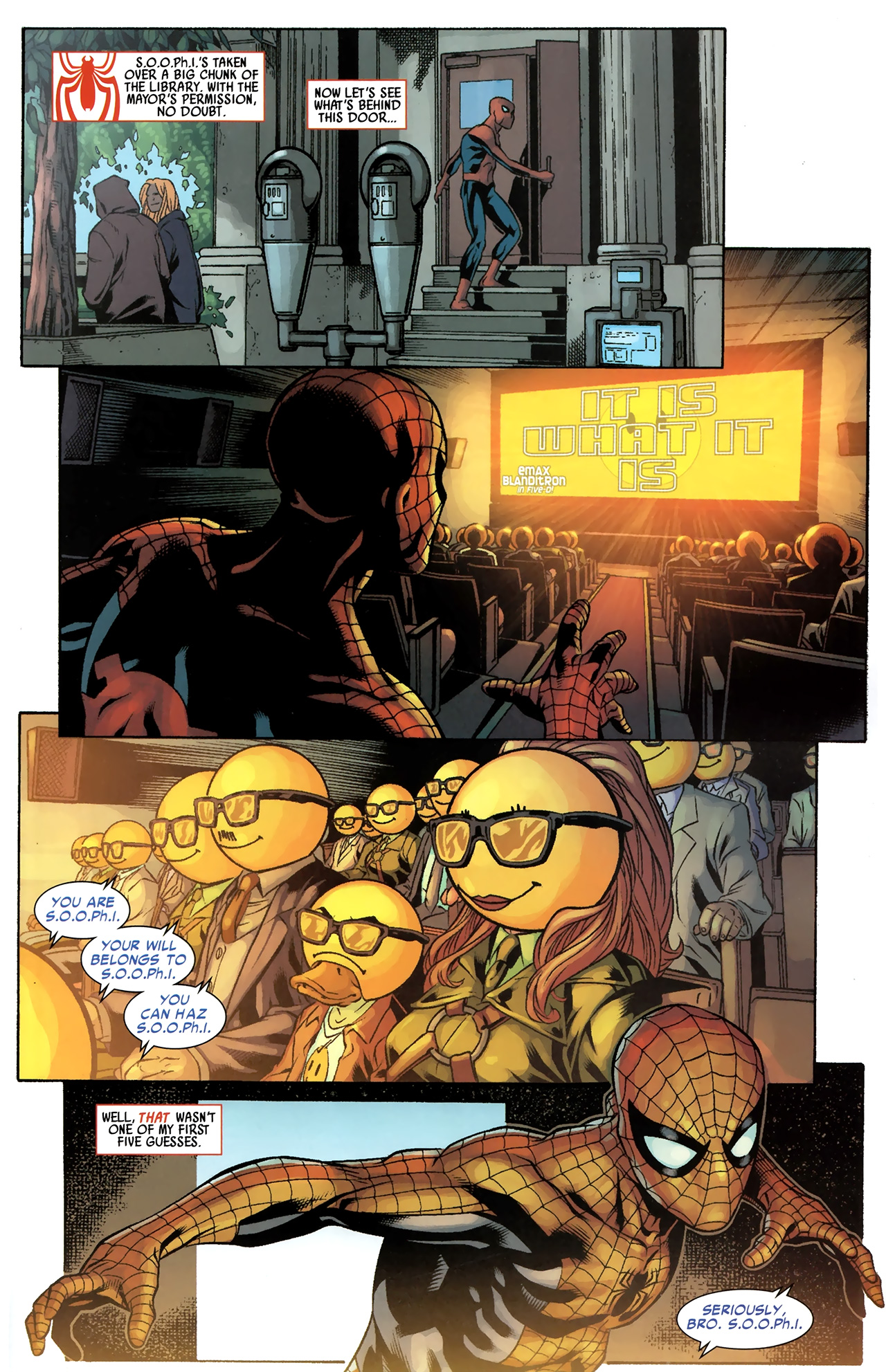 Read online The Amazing Spider-Man: Back in Quack comic -  Issue # Full - 9