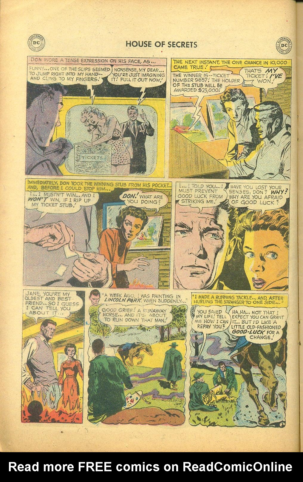 Read online House of Secrets (1956) comic -  Issue #17 - 12