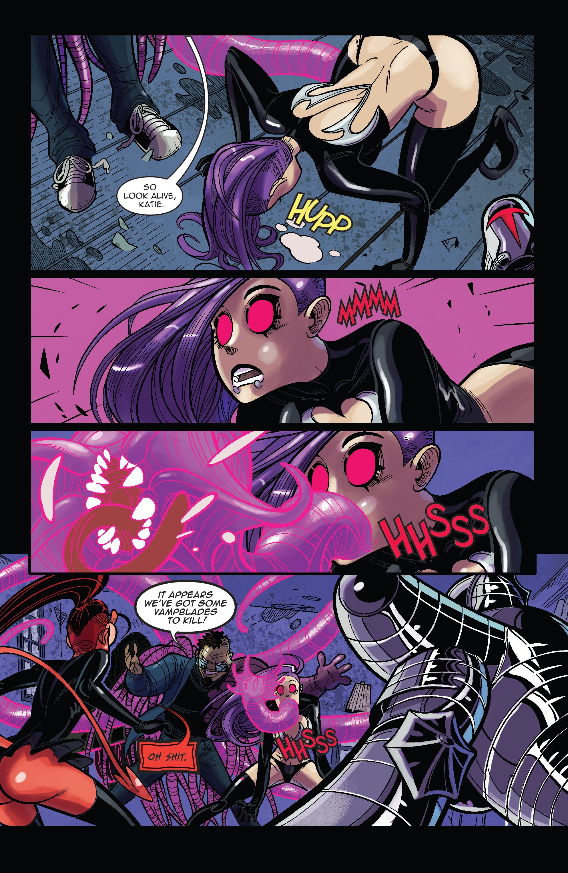 Read online Vampblade Season 3 comic -  Issue #10 - 18