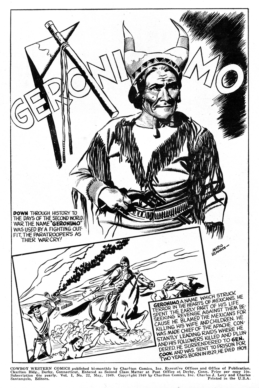 Read online Cowboy Western Comics (1948) comic -  Issue #22 - 2