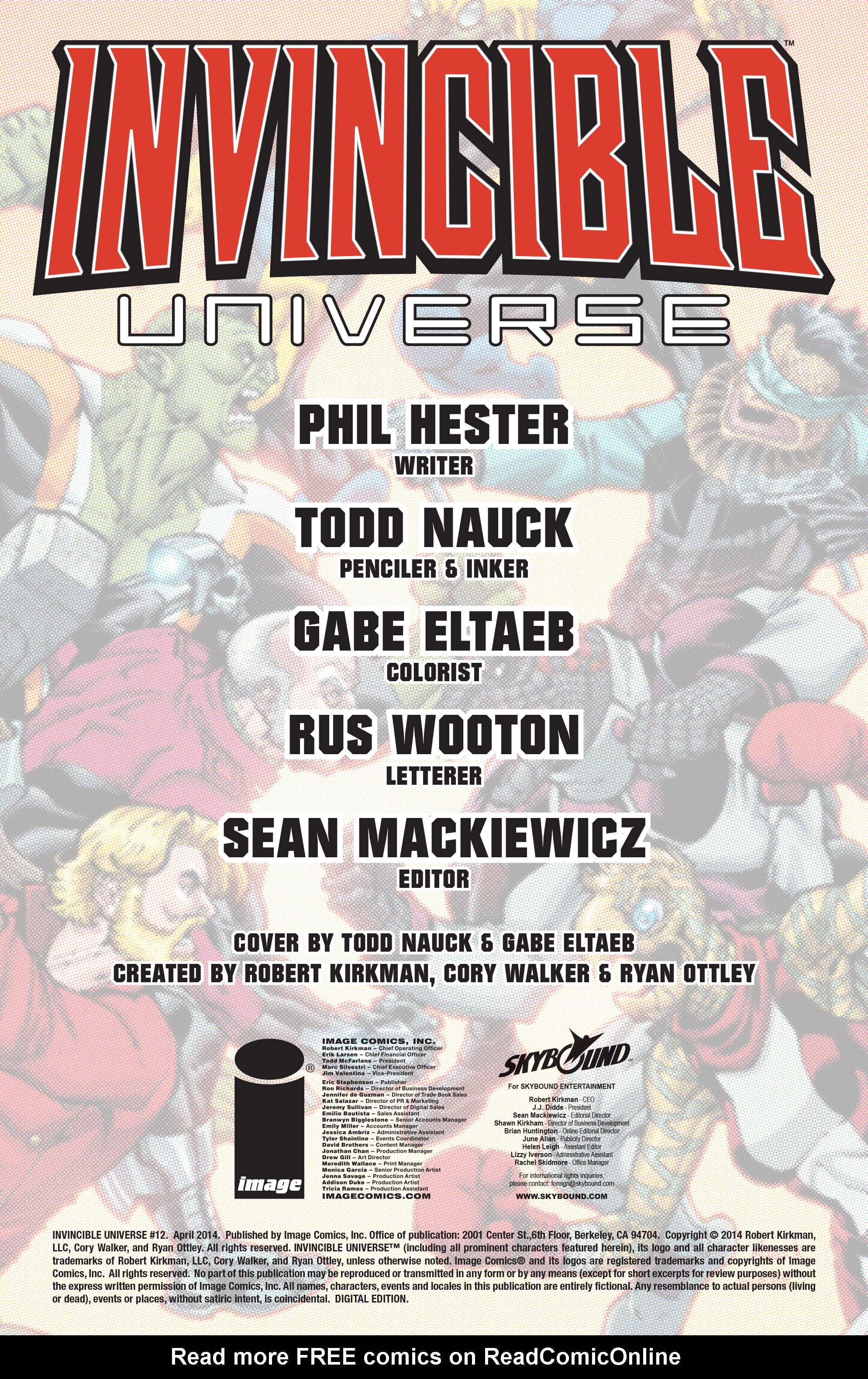 Read online Invincible Universe comic -  Issue #12 - 2