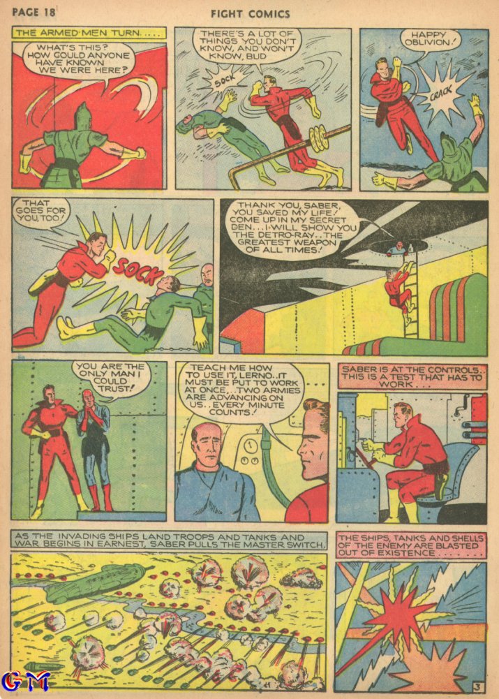 Read online Fight Comics comic -  Issue #11 - 20