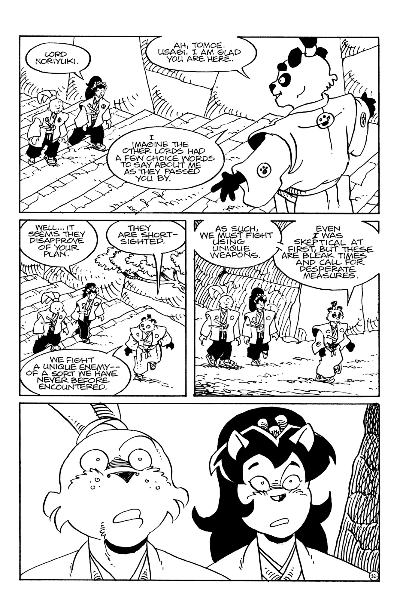 Read online Usagi Yojimbo: Senso comic -  Issue #5 - 24