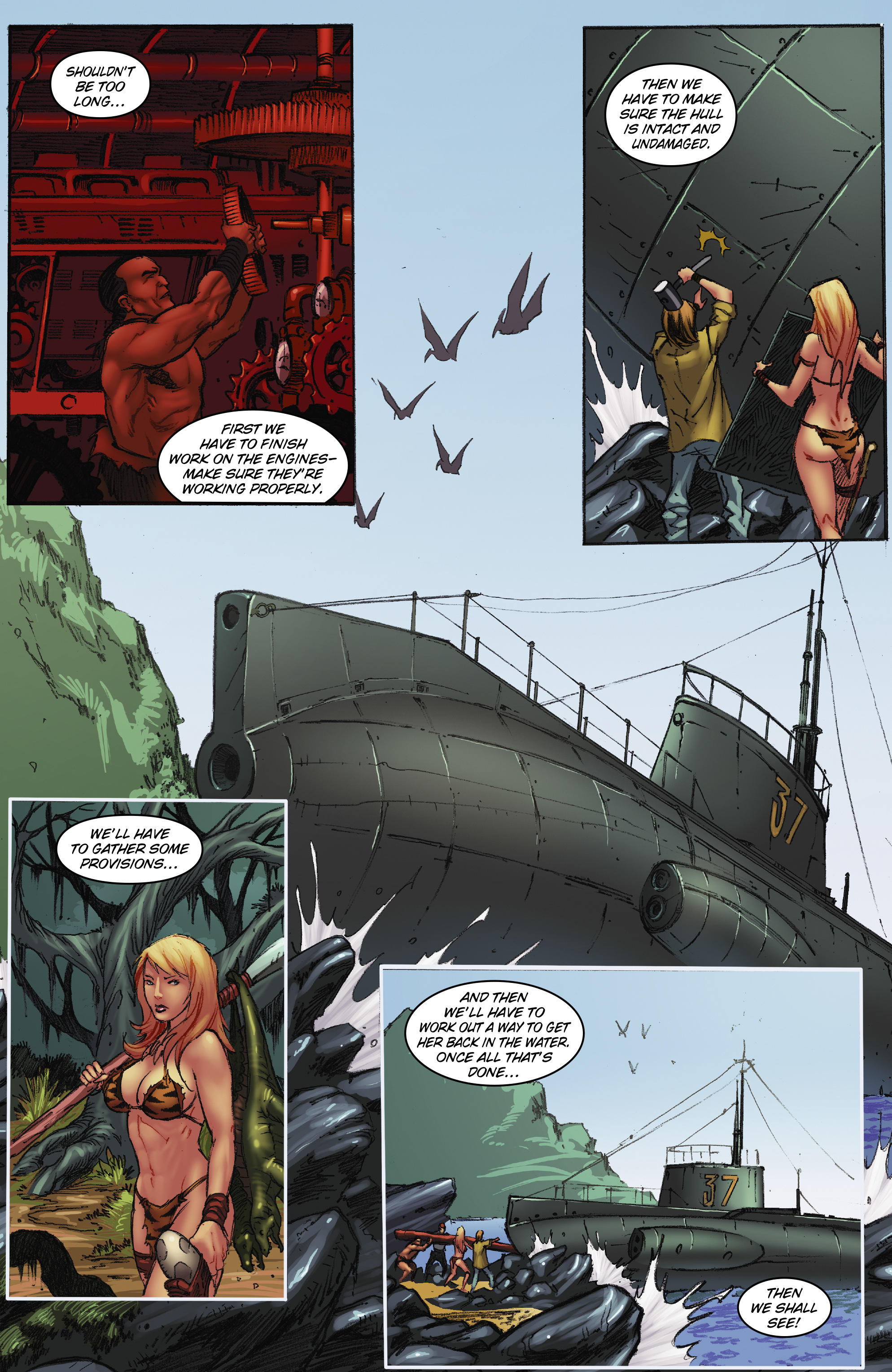Read online Jungle Girl Season 2 comic -  Issue #2 - 13
