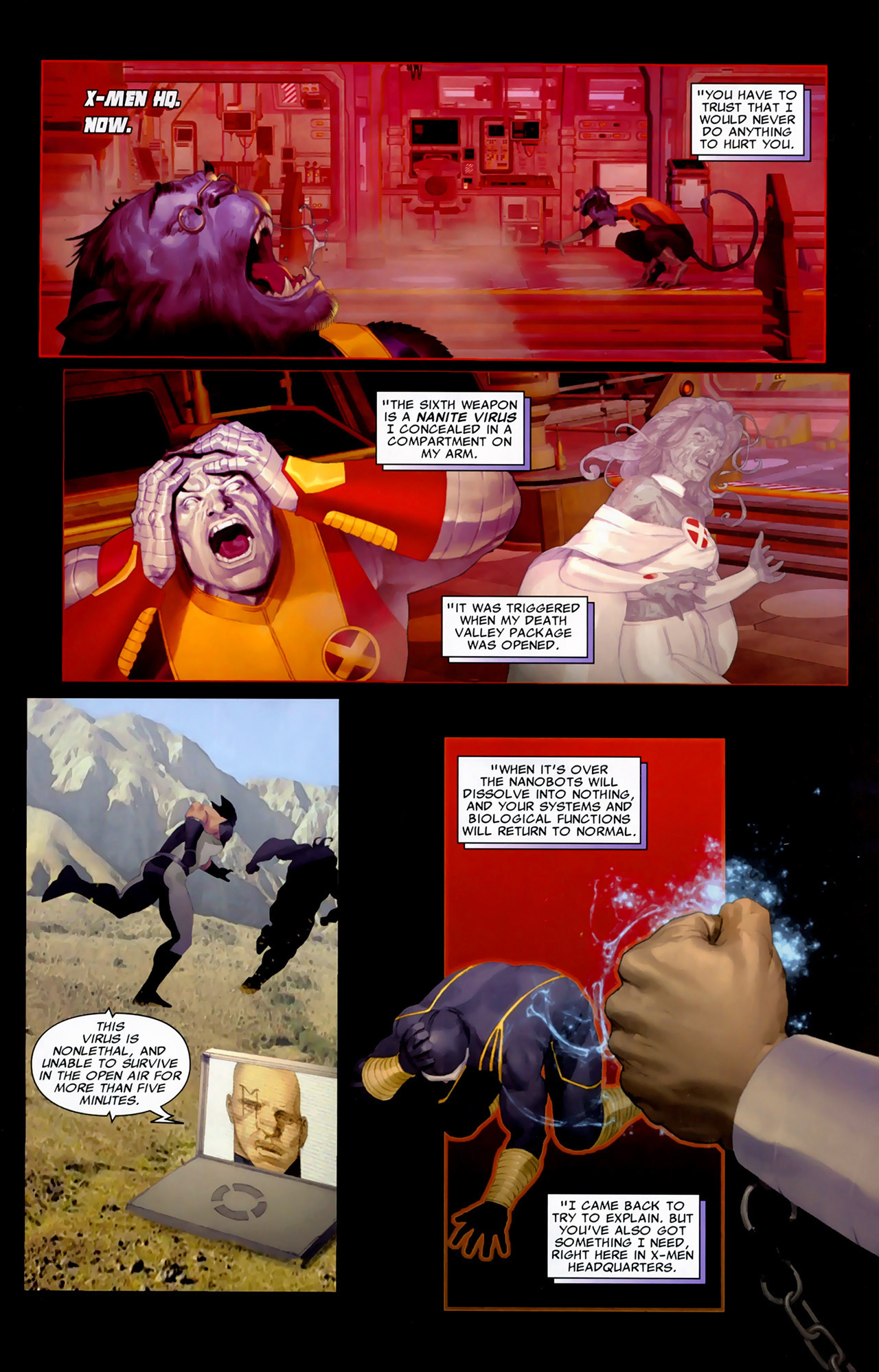 Read online Cable (2008) comic -  Issue #9 - 23
