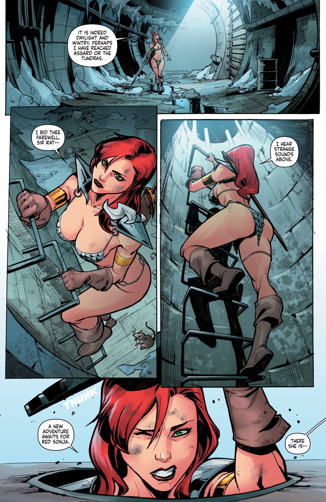 Read online Red Sonja Vol. 4 comic -  Issue # _TPB 1 (Part 1) - 22