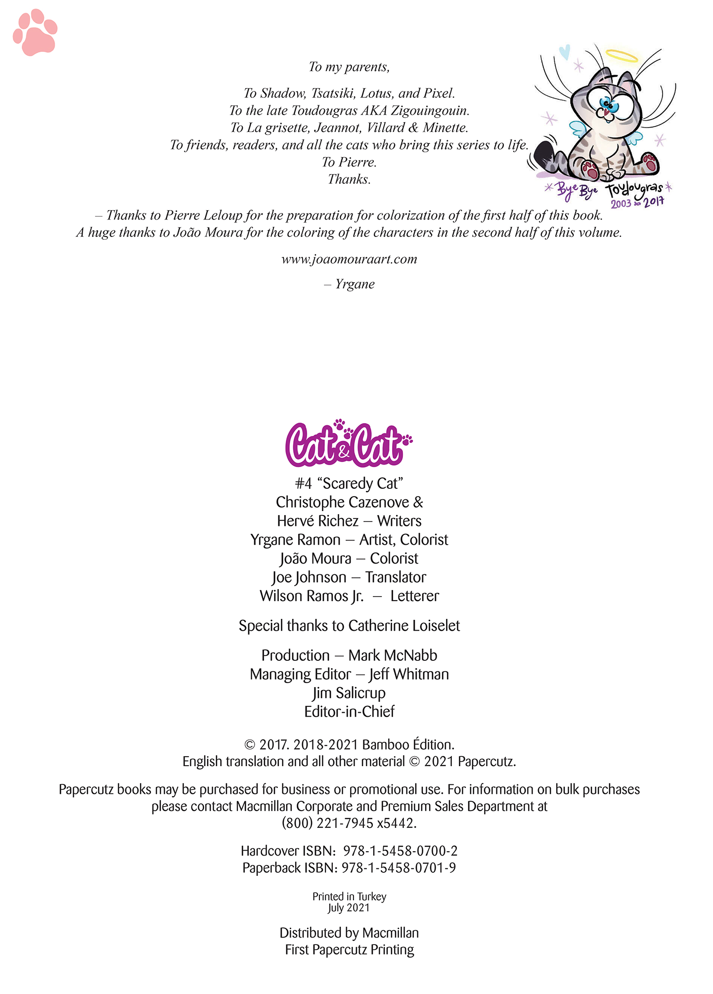 Read online Cat & Cat comic -  Issue # TPB 4 - 6