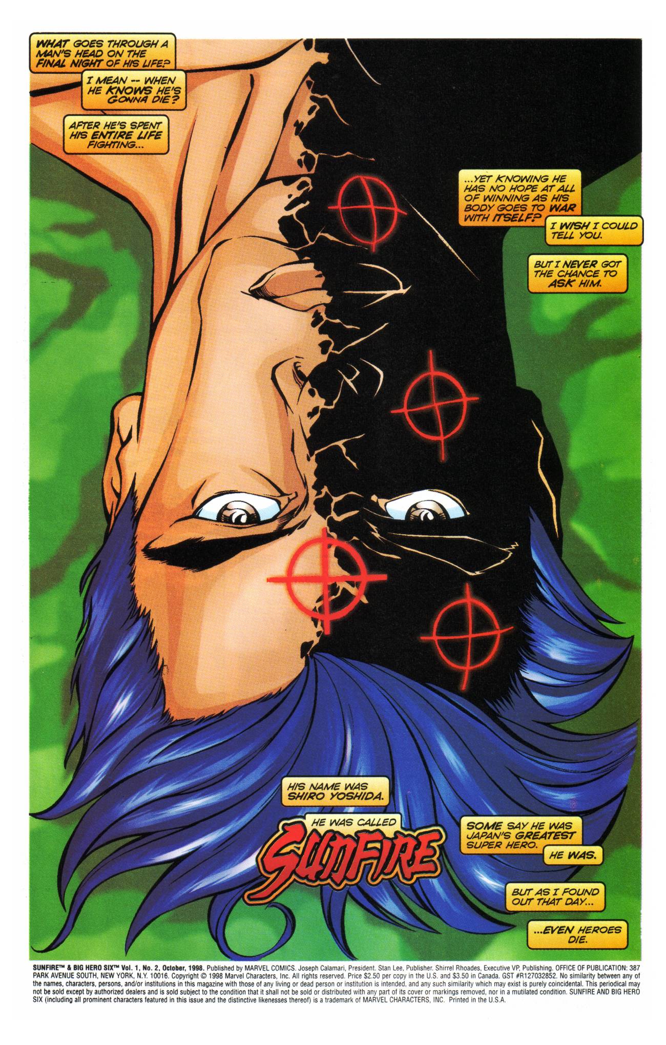 Read online Sunfire & Big Hero Six comic -  Issue #2 - 4